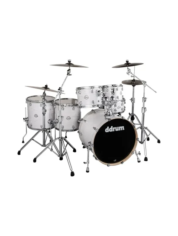 ddrum Dominion 6pc Shell Pack – Paper White Birch
