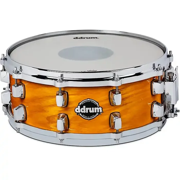 ddrum Dominion Birch Snare Drum With Ash Veneer 14 x 5.5 in. Gloss Natural Guitar Center