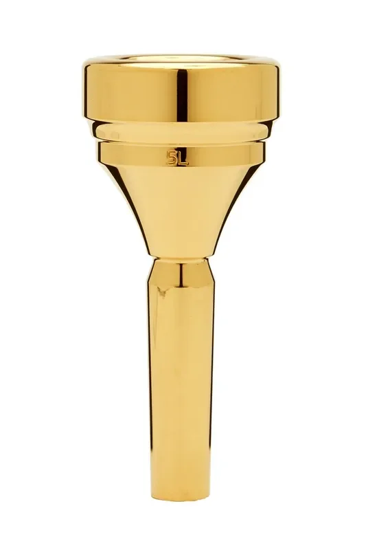 Denis Wick Classic Tuba Mouthpiece; Gold Plated; 5L