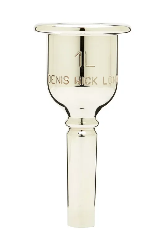 Denis Wick Heritage Tuba Mouthpiece; Silver Plated; 1L