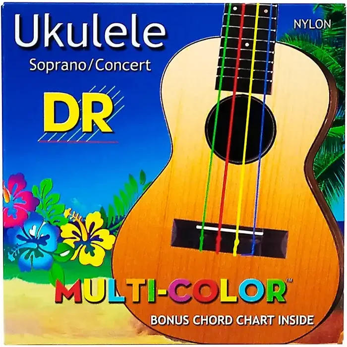 DR Strings Ukulele Multi-Color Soprano Concert Strings Guitar Center