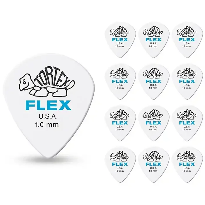Dunlop 468 Tortex Flex Jazz III Picks 1.0 mm 12 Pack Guitar Center