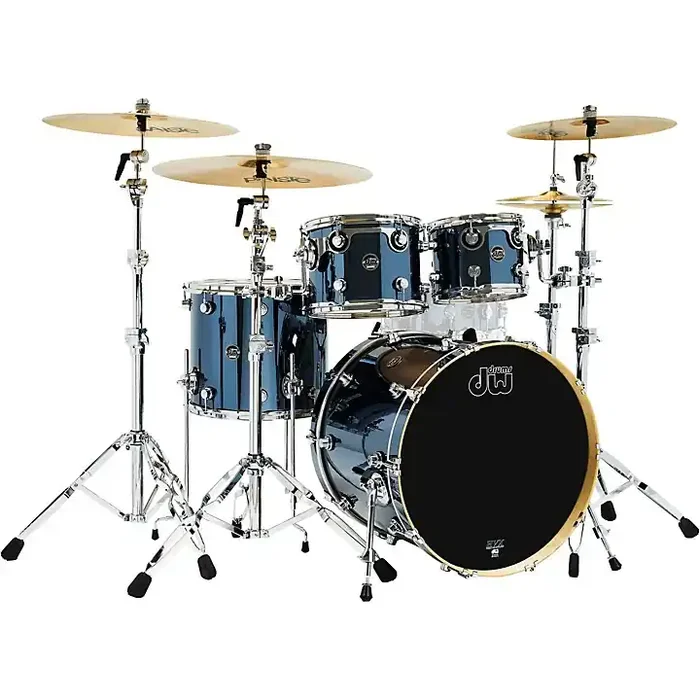DW 4-Piece Performance Series Shell Pack Chrome Shadow Guitar Center