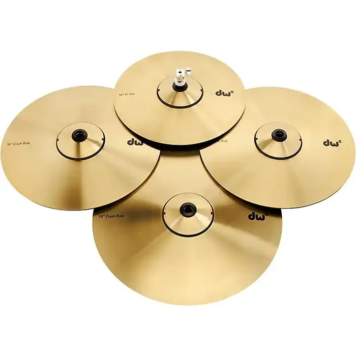 DW DWe 4-Piece Electronic Metal Cymbal Pack Guitar Center