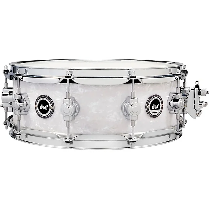 DW DWe Wireless Acoustic/Electronic Convertible Snare Drum 14 x 5 in. Finish Ply White Marine Pearl