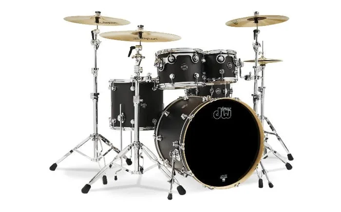 DW Performance 4pc Drum Kit – Shell Pack – Charcoal Metallic – One Only