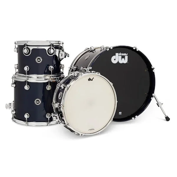 DWe 4 Piece Shell Pack – Midnight Blue Metallic