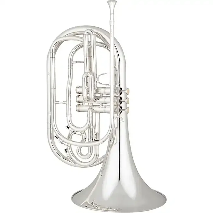 Eastman EFH311M Series Marching Bb French Horn Silver Guitar Center