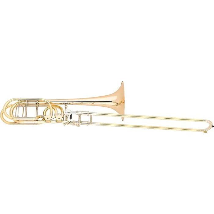 Eastman ETB428 Intermediate Series F-Attachment Trombone Lacquer Gold Brass Bell Guitar Center