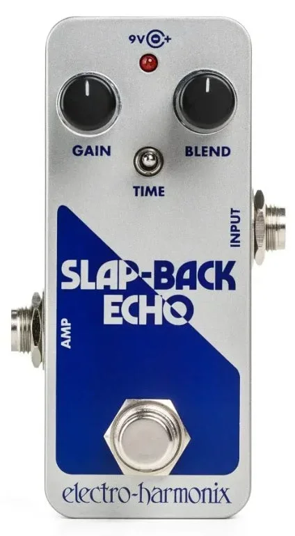 Electro-Harmonix EHX Slap-Back Echo Delay Guitar Effect Effects Pedal .