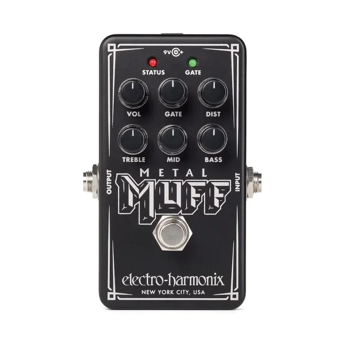 ELECTRO-HARMONIX NANO METAL MUFF DISTORTION WITH GATE – 683274012322