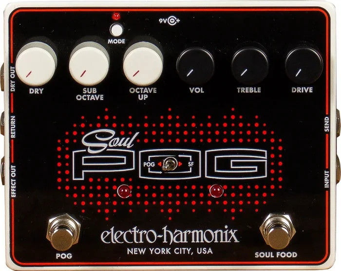 Electro Harmonix Soul POG Polyphonic Octave Multi-Effect / Overdrive P