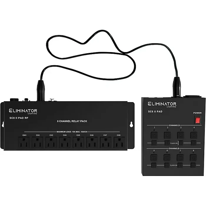 Eliminator Lighting SC8II Pad System Analog Lighting Controller Guitar Center