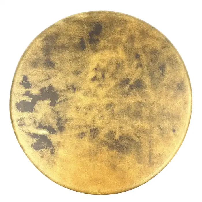 Elk Rawhide Hand Drum, Single-Sided, 18-inch, with Beater, by Nash Tavewa