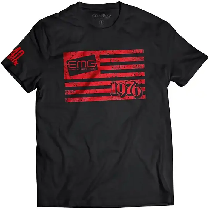 EMG 76 Flag T-Shirt Small Guitar Center