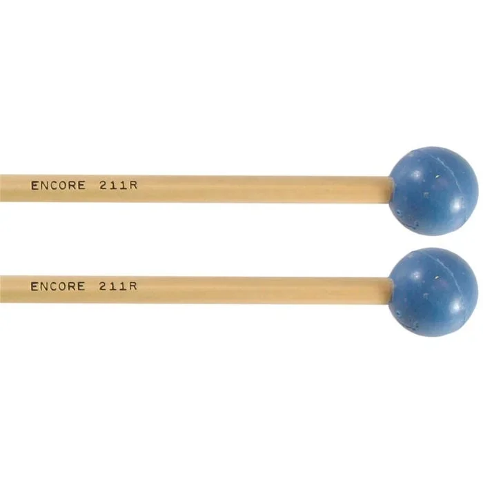 Encore Unwound Series 211R 1 1/8″ Hard Rubber Rattan Keyboard Mallets