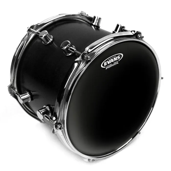 Evans Black Chrome Drum Head, 14 Inch