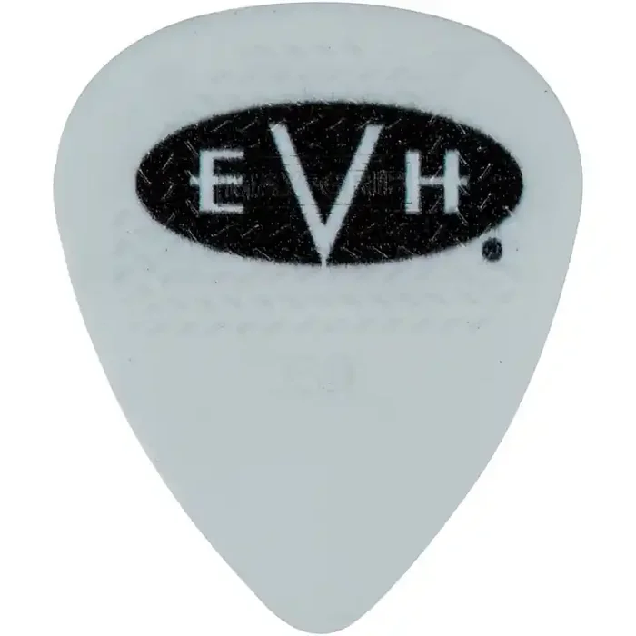EVH Signature Series Picks (6 Pack) 0.60 mm White/Black Guitar Center