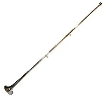 Fanfare Coach Silver Plated Horn 44 inch