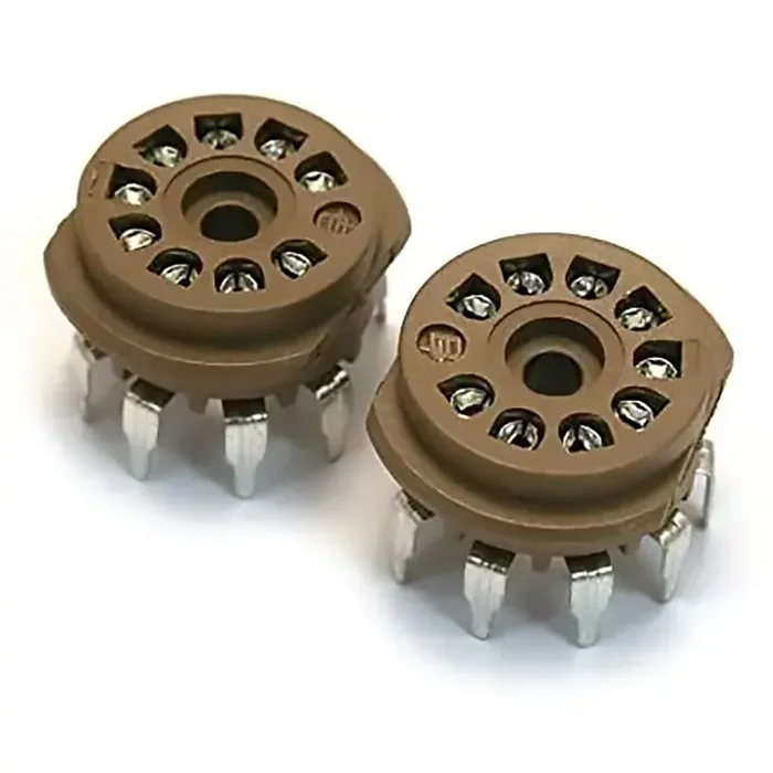 Fender 0029167049 9-Pin PCB Mount Tube Socket