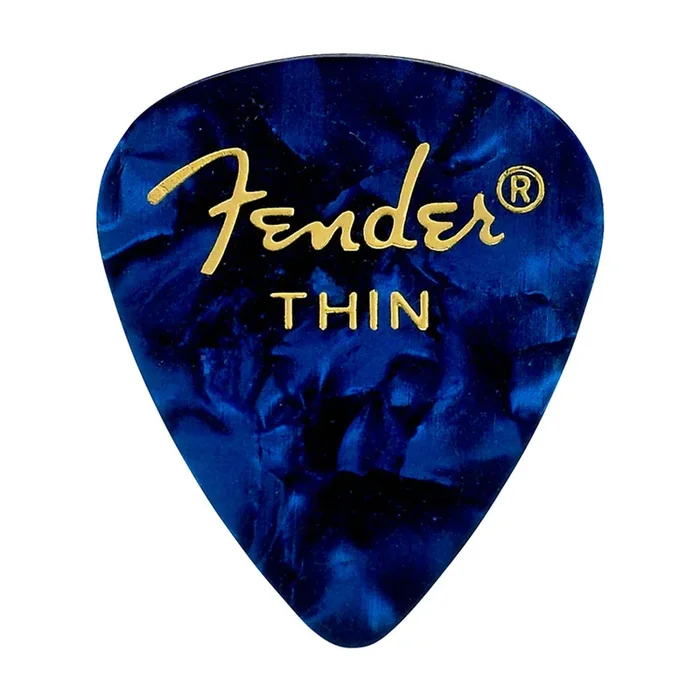 Fender 351 Shape 12 Pack Picks Thin – Blue Moto– At Large Inc.® Musical Instruments & Pro Audio