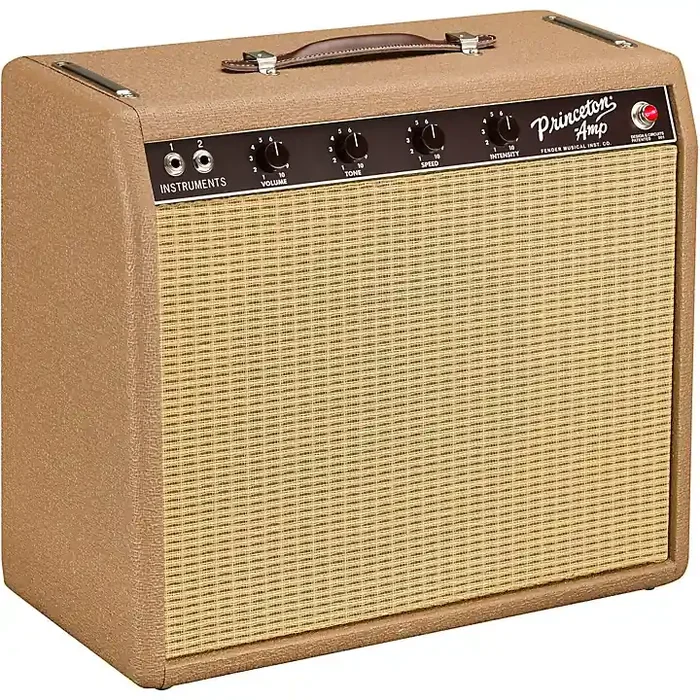 Fender ‘62 Princeton Chris Stapleton Edition 12W 1×12 Tube Guitar Combo Amp Brown Guitar Center