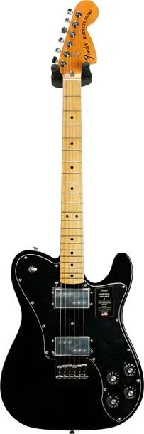 Fender American Vintage II 1975 Telecaster Deluxe Black Maple Fingerboard