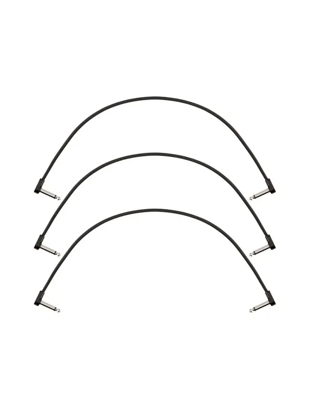 Fender Blockchain 16″ Angle/Angle Patch Cable 3-pack