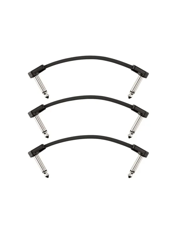 Fender Blockchain 4″ Angle/Angle Patch Cable 3-Pack