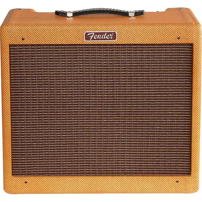 Fender Blues Junior Lacquered Tweed 15W 1×12 Jensen C12-N Tube Guitar Combo Amp Guitar Center
