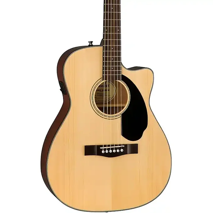 Fender CC-60SCE Concert Acoustic-Electric Guitar Natural Guitar Center