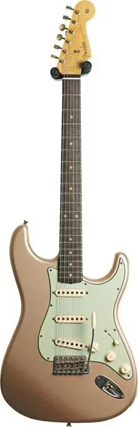 Fender Custom Shop 1959 Stratocaster Journeyman Relic Super Faded Aged Firemist Gold #CZ581728