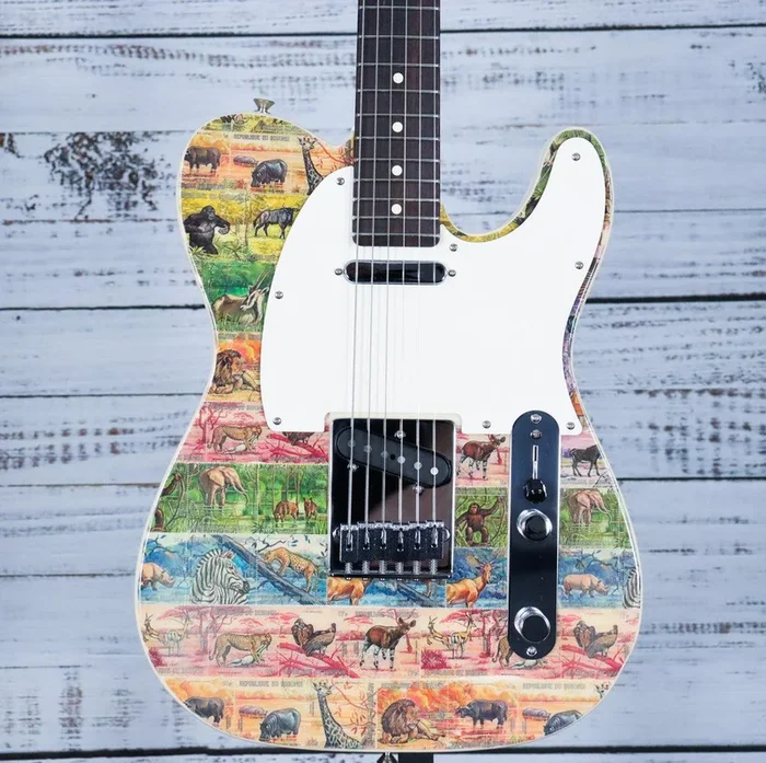 Fender Custom Shop Limited Stamps Guitar | Burundi | Yandas Music