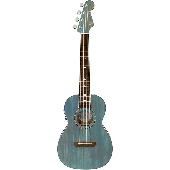 Fender Dhani Harrison Signature Ukulele Turquoise Guitar Center