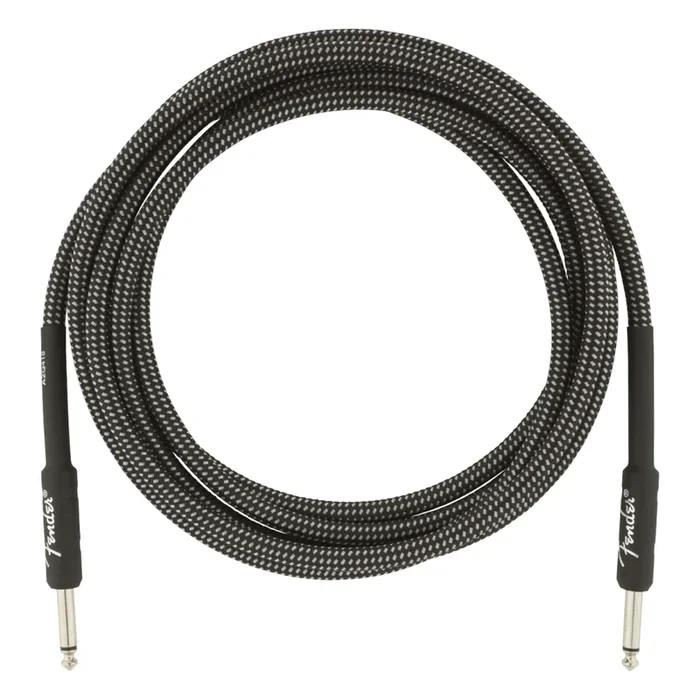 Fender Professional Series Instrument Cables, 3M (10FT) – Gray Tweed