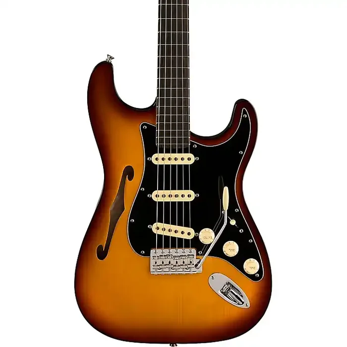Fender Suona Stratocaster Thinline Electric Guitar Violin Burst Guitar Center