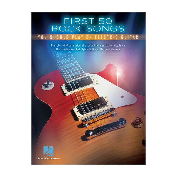 First 50 Rock Songs You Should Play On Electric Guitar for sale