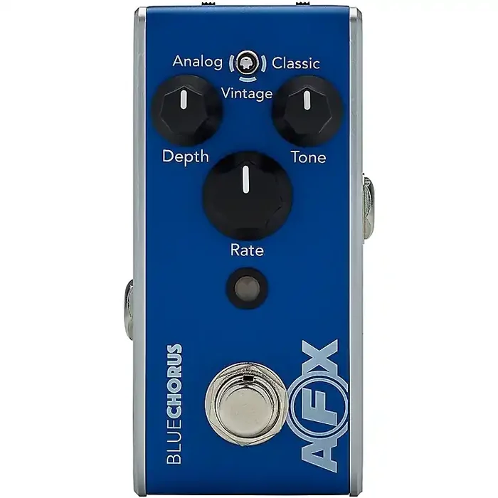 Fishman AFX BlueChorus Mini Chorus Effects Pedal Dark Blue Guitar Center