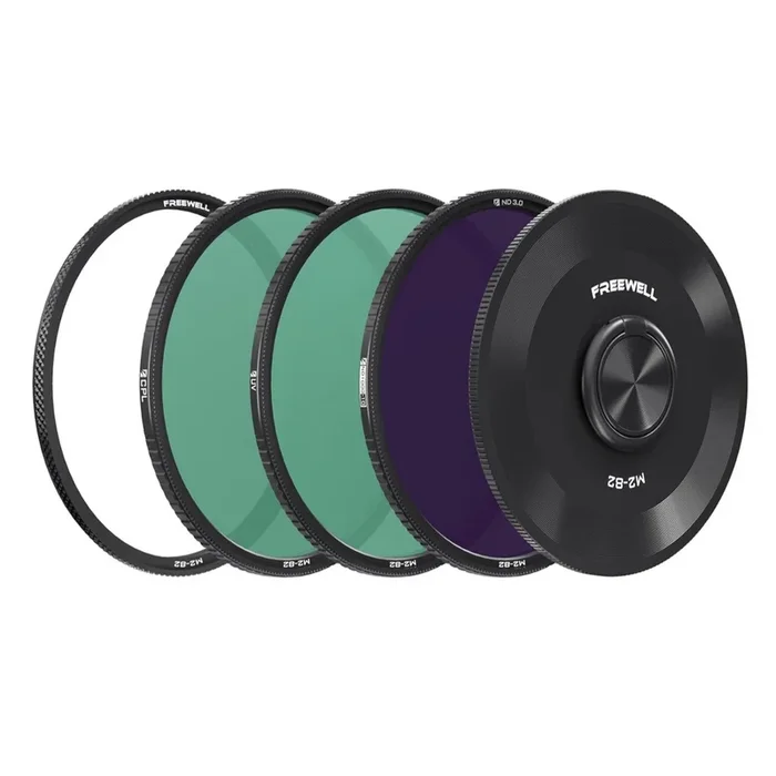Freewell 3-pack 82mm M2 Magnetic Quick Swap Filter Set (ND1000 CPL UV)