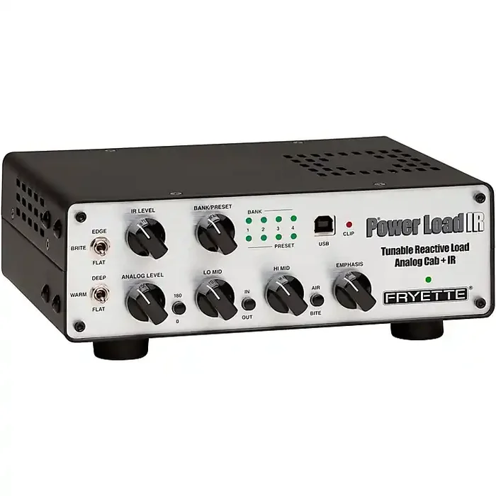 Fryette Power Load IR Reactive Load with Speaker Cabinet Simulation Black and Silver Guitar Center