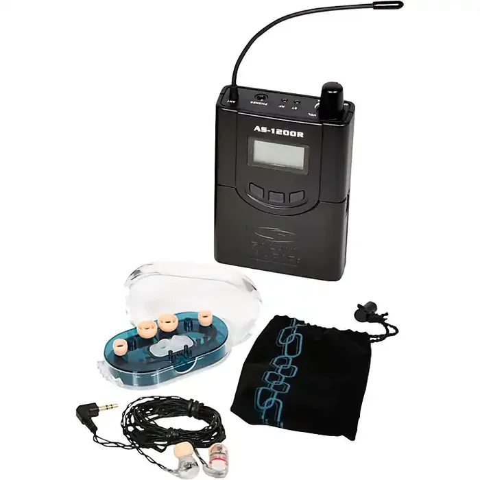 Galaxy Audio 1200 Series WPM Receiver With EB6 Ear Buds Band N Guitar Center