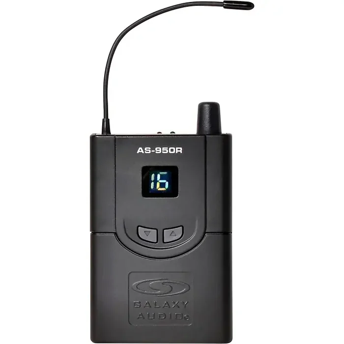 Galaxy Audio AS-950R Body Pack Receiver Band P2 Guitar Center