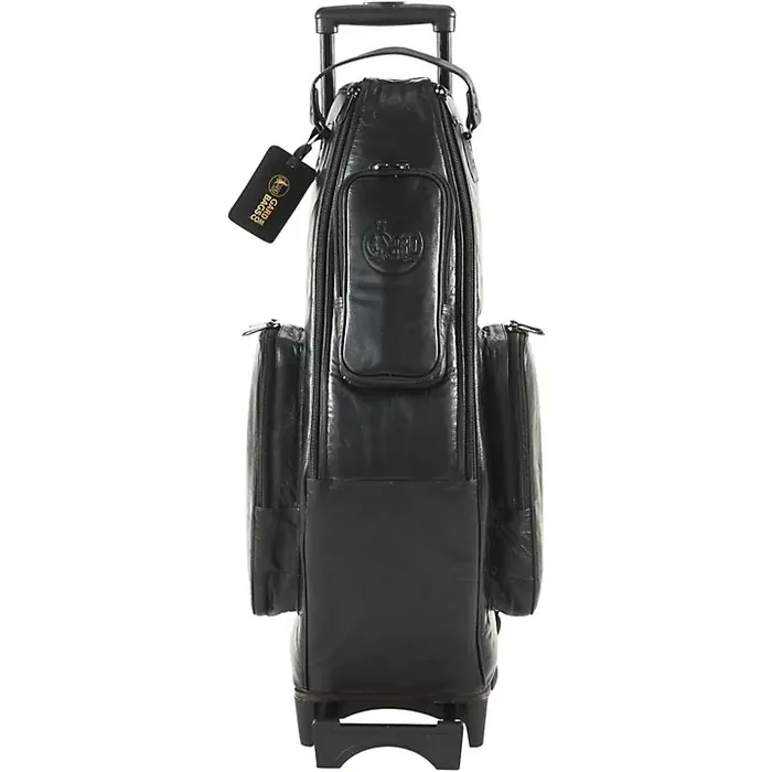 Gard Alto Saxophone Wheelie Bag 104-WBFLK Black Ultra Leather Guitar Center