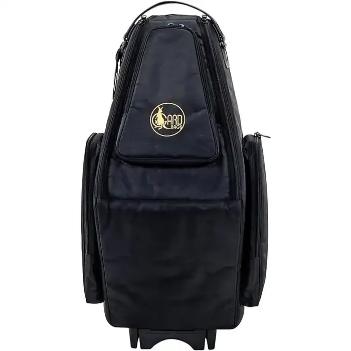 Gard Saxophone Wheelie Bag, Synthetic With Leather Trim Fits Both Tenor and Soprano Guitar Center
