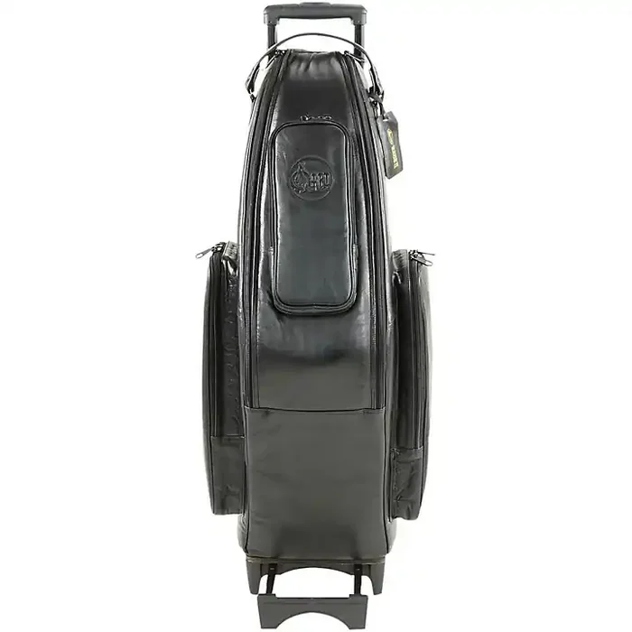 Gard Tenor Sax Wheelie Bag 105-WBFLK Black Ultra Leather Guitar Center