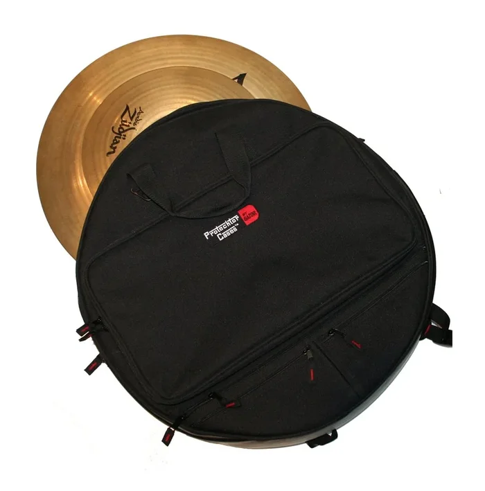 Gator Cases Heavy Duty Padded Backpack to Hold up to Six 22″ Cymbals