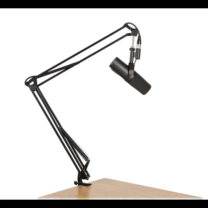 Gator Frameworks Desk Mounted Broadcast-Podcast Boom Mic Stand