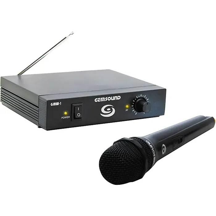 Gem Sound GMW-1 Single-Channel Wireless Mic System Band H Guitar Center