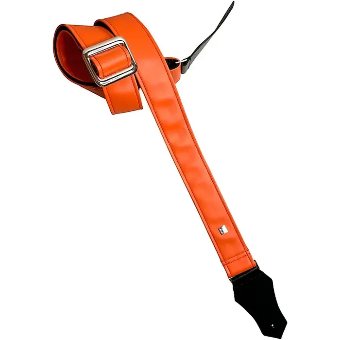 Get‘m Get‘m Fly Guitar Strap Orange 2 in. Guitar Center