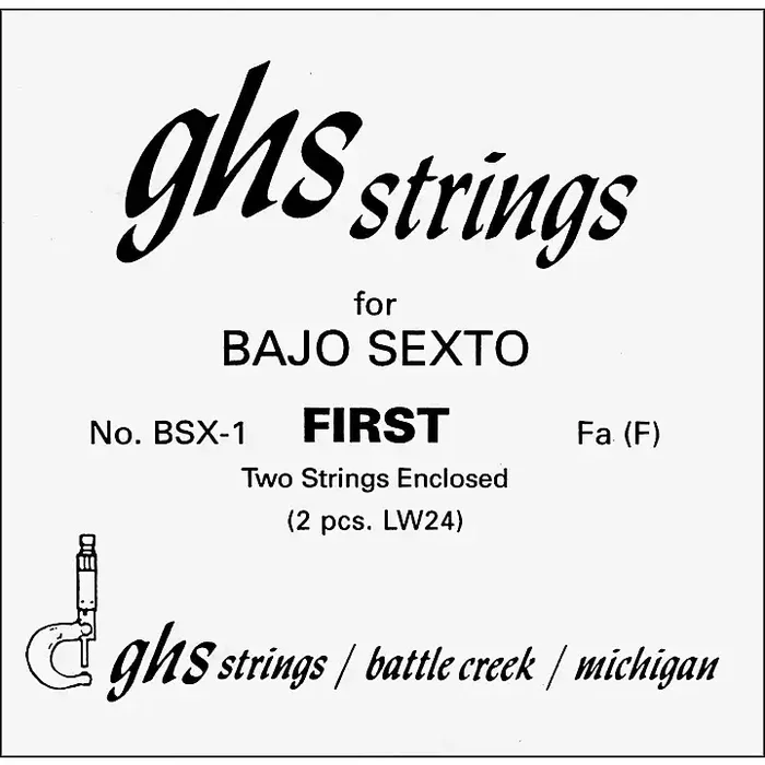 GHS BSX-1 Bajo Sexto First Pair Guitar Strings Guitar Center